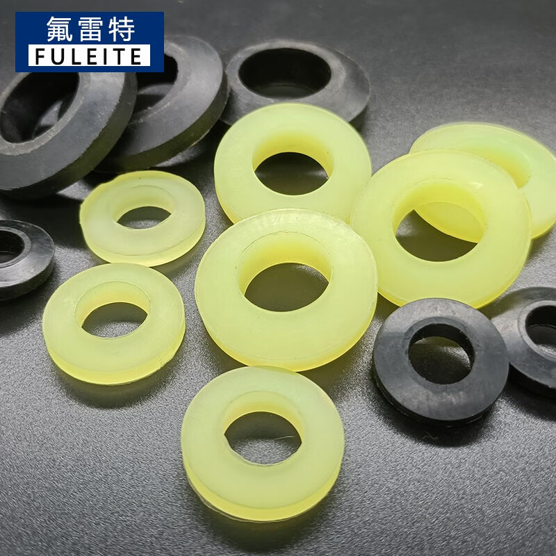 氟雷特联轴器缓冲垫圈橡胶弹性牛筋聚氨酯垫片电机柱销减震防震对轮