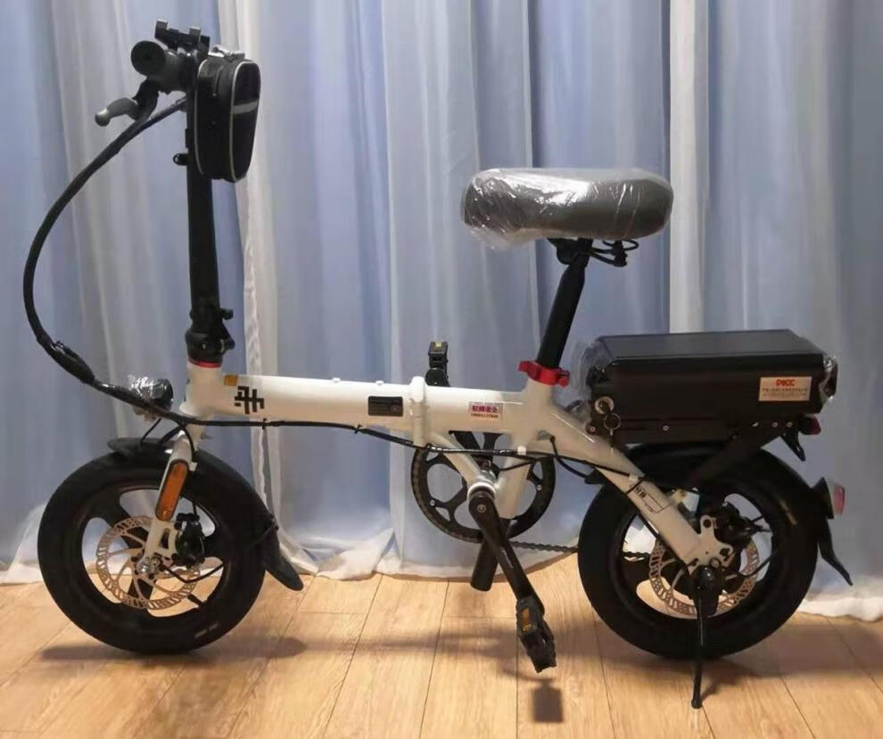 凤凰永久小米生态电动城市自行车同款代驾专用折叠车风行超轻超小14寸