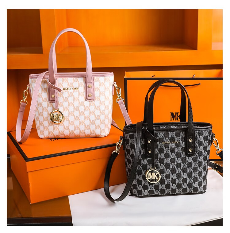 chong&sukei ck女包轻奢香港专柜mk女包托特包真皮菜篮子包夏单肩斜挎