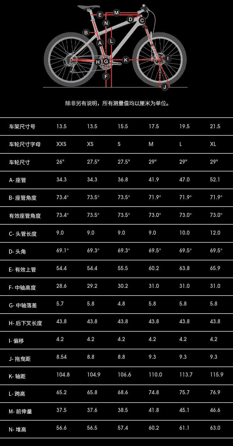 碟刹竞赛级越野山地自行车高山蓝色光泽黑色渐变12速直邮到家29英寸m