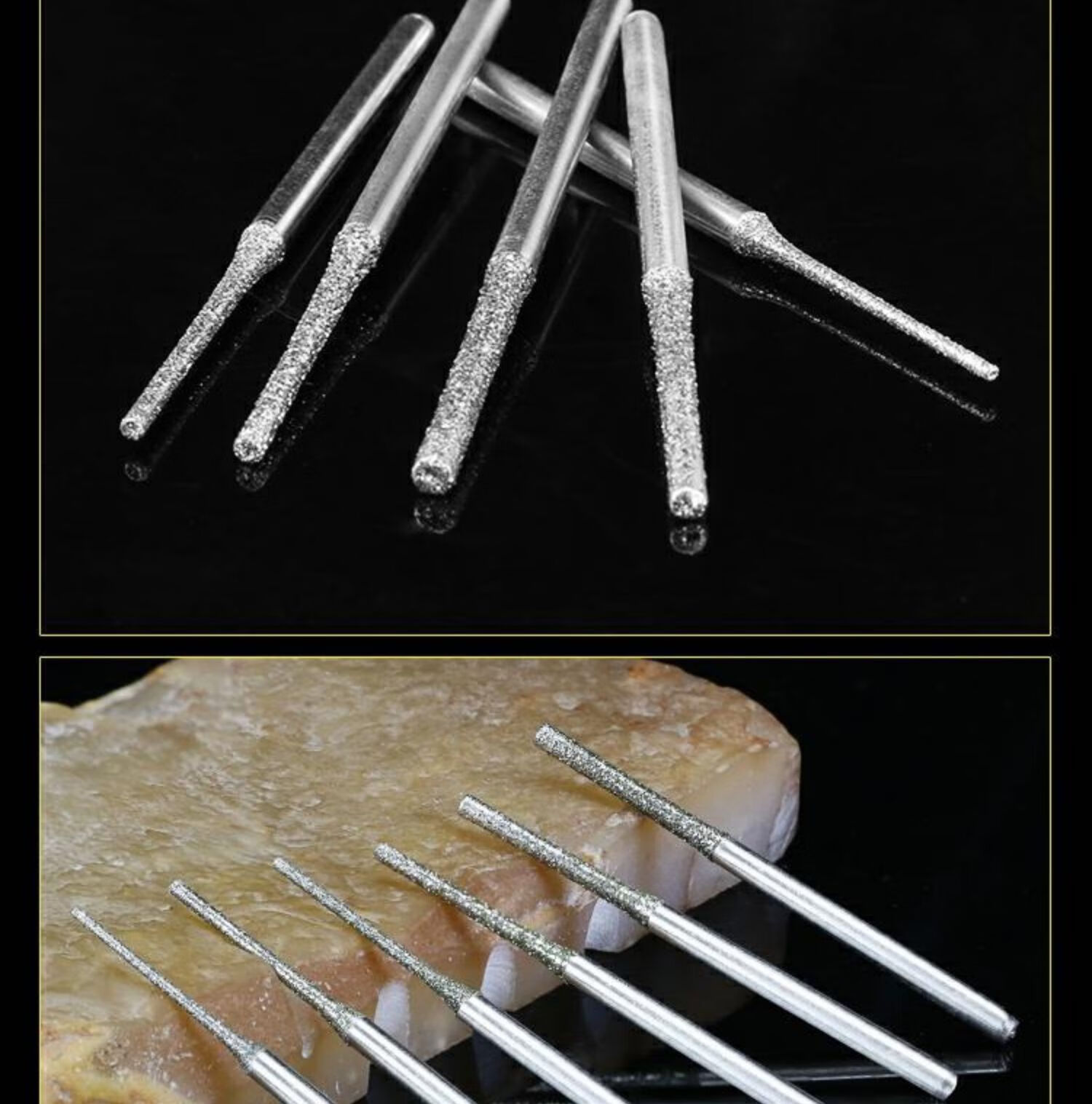 劲诚 定制玉石打孔针金刚石钻头翡翠水晶玛瑙琥珀蜜蜡钻孔世新235柄