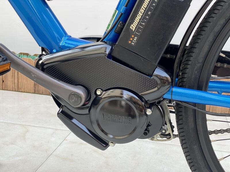 日本原装进口二手雅马哈26寸高端液晶日系内八速山地电助力自行车 20