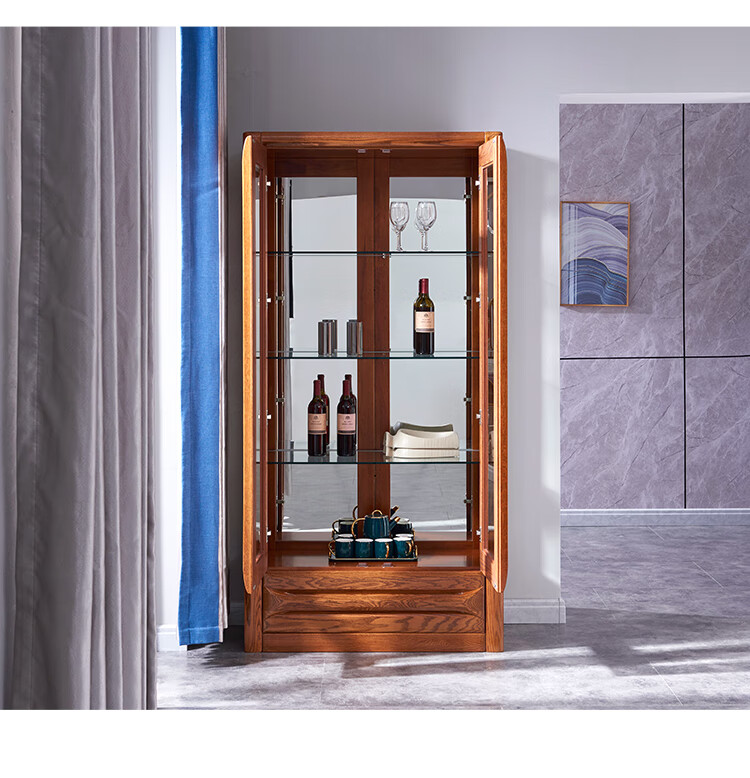 酒柜实木两门酒柜北美红橡木3372 酒柜 72 酒柜【图片 价格 品牌 报价