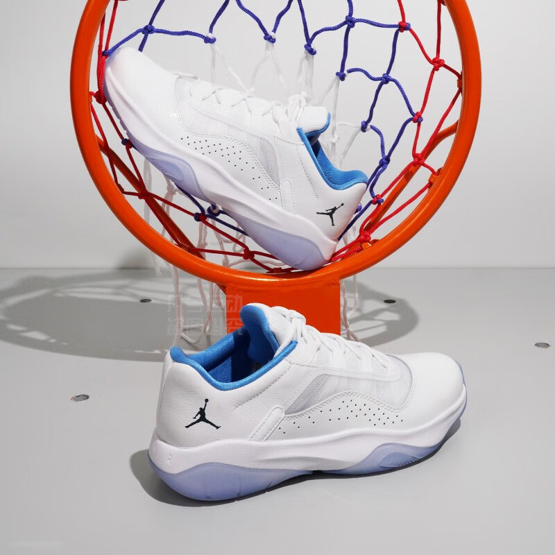 耐克nike air jordan 11 cmft low aj11黑红传奇蓝缓震运动低帮 cw