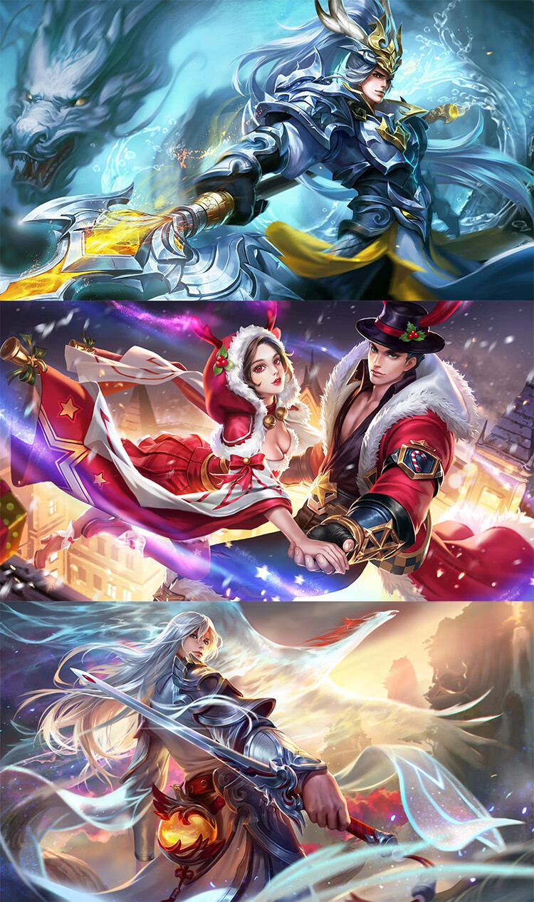 王者荣耀海报王者荣耀高清海报原画素材4k角色超清电脑2k图片cg设计无
