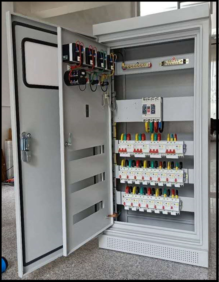定制动力柜工地二级开关控制计量柜双电源自动切换低压成套配电箱定做