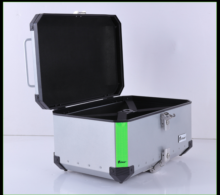 thor摩托车尾箱后备箱铝合金箱子通用特大号gw250踏板车后背箱机车