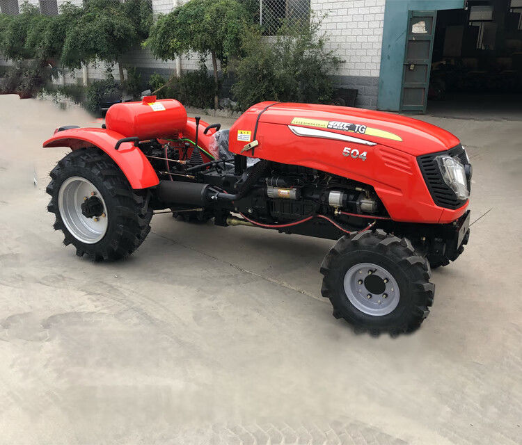 404大棚王拖拉机新式400四驱小型四轮农用车果园旋耕机田园管理机 4缸