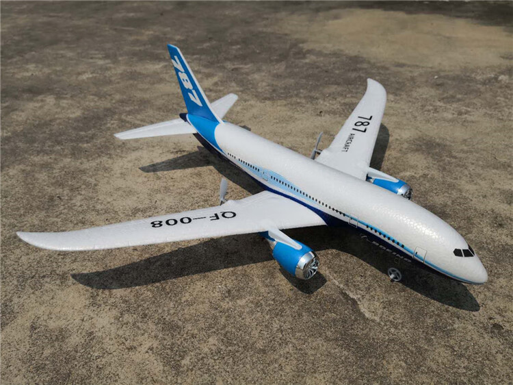 遥控飞机儿童787波音008遥控滑翔机固定翼泡沫飞机儿童电动玩具客机模