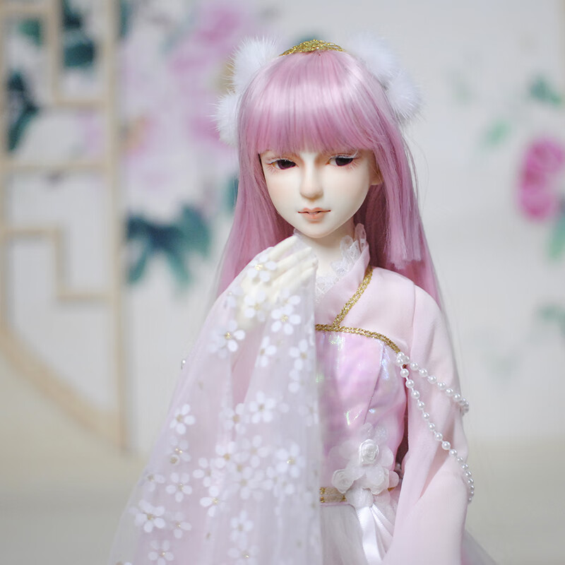 玩具女孩60厘米换装洋娃娃3分心怡doll三分bjd人偶素体裸娃欣薇儿印制