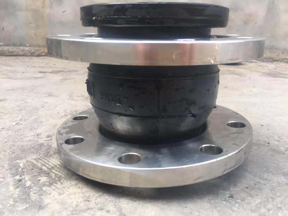 kxt可曲挠软接头 jgd法兰国标柔性橡胶软连接dn80 100150200【图片