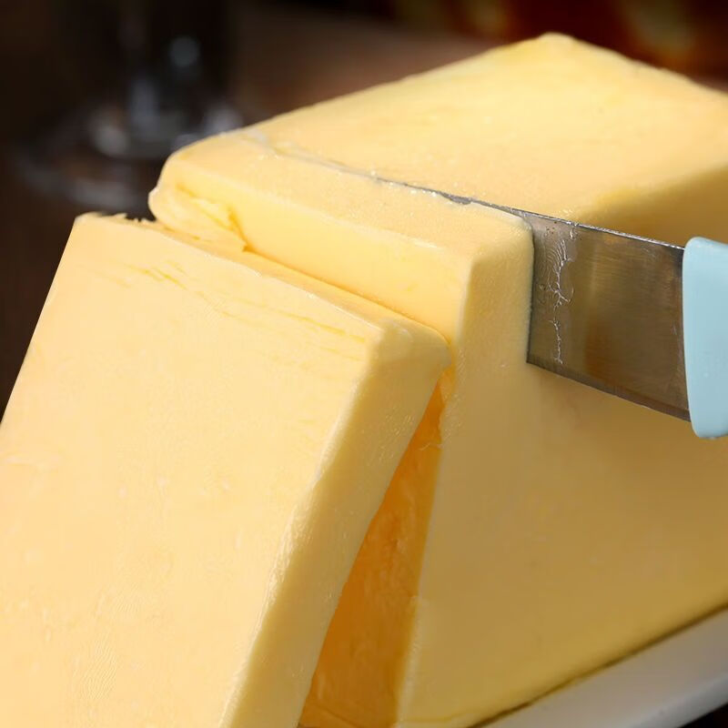 烘焙黄油中粮黄油清真无盐黄油起酥油面包牛油动物黄油500克