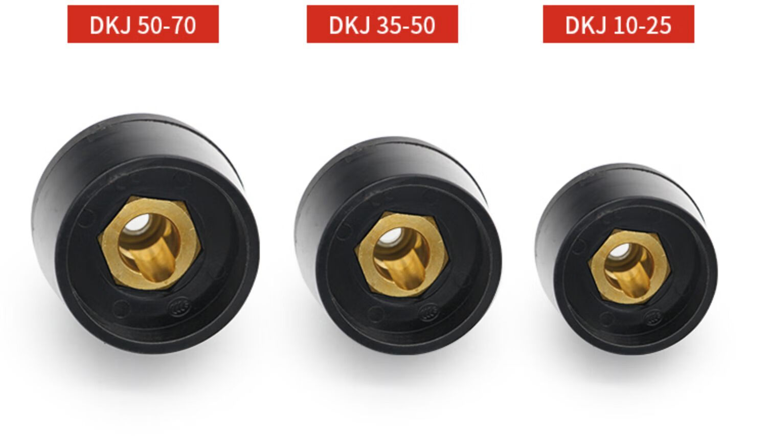 电焊机接头快插纯铜公母快速接头地线插头插座全套焊把线接头配件dkj