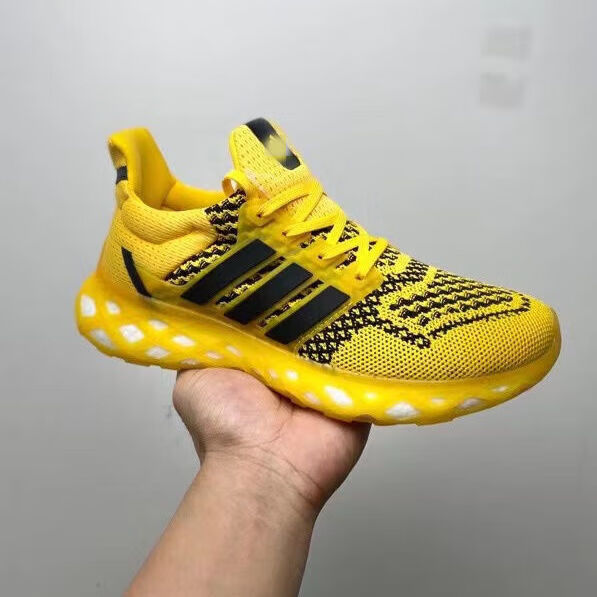 耐克ad ultra web dna系列超弹力爆米花中底缓震科技休闲运动鞋 黄