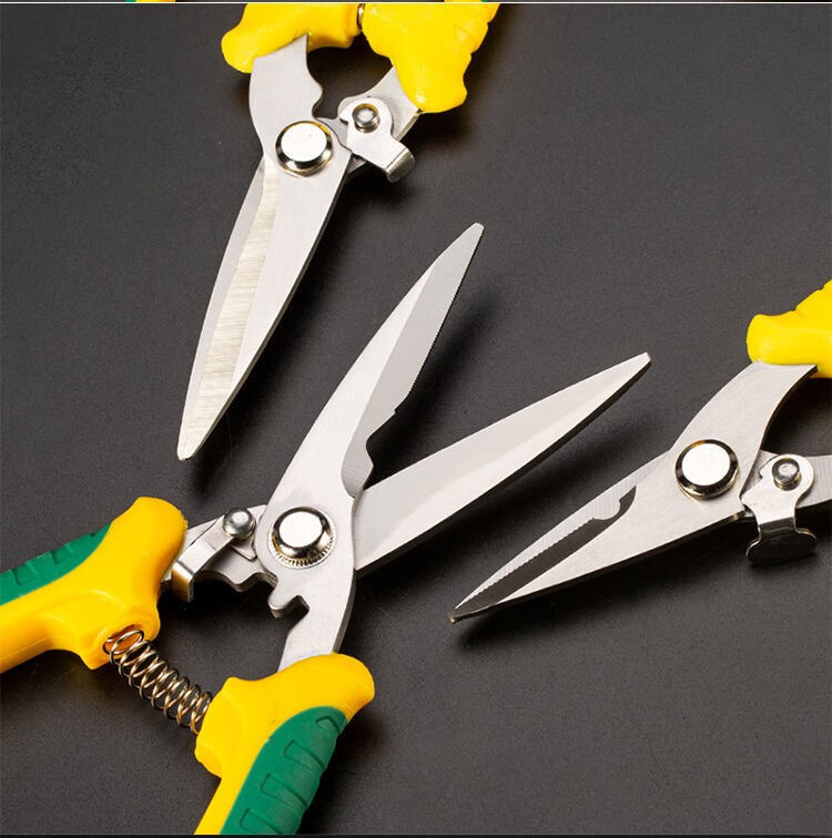 德国工业级航空剪铁皮剪多功能薄航空剪铁剪集成吊顶轻钢龙骨剪刀薄铁