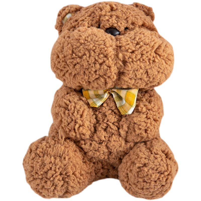 女生情侣公仔毛绒玩具抱枕睡觉可爱兔子娃娃紫蝴蝶结熊熊42cm其它大小