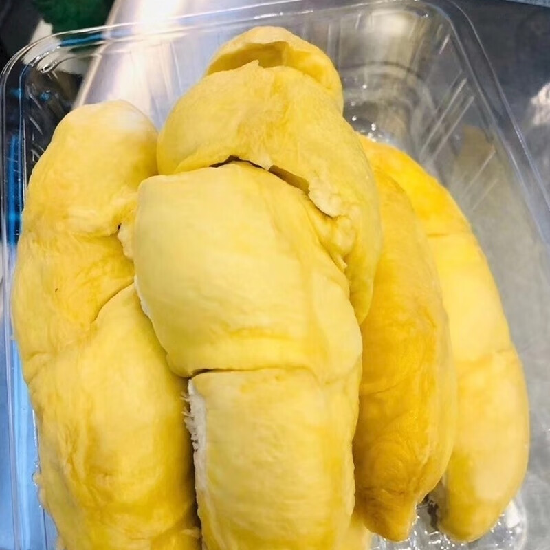 【顺丰直达】泰国金枕头冷冻榴莲肉1kg无核 新鲜速冻榴莲水果榴莲冻肉