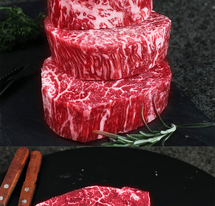 卡利安 澳洲和牛m6-7菲力牛排 500g【图片 价格 品牌 报价】-京东