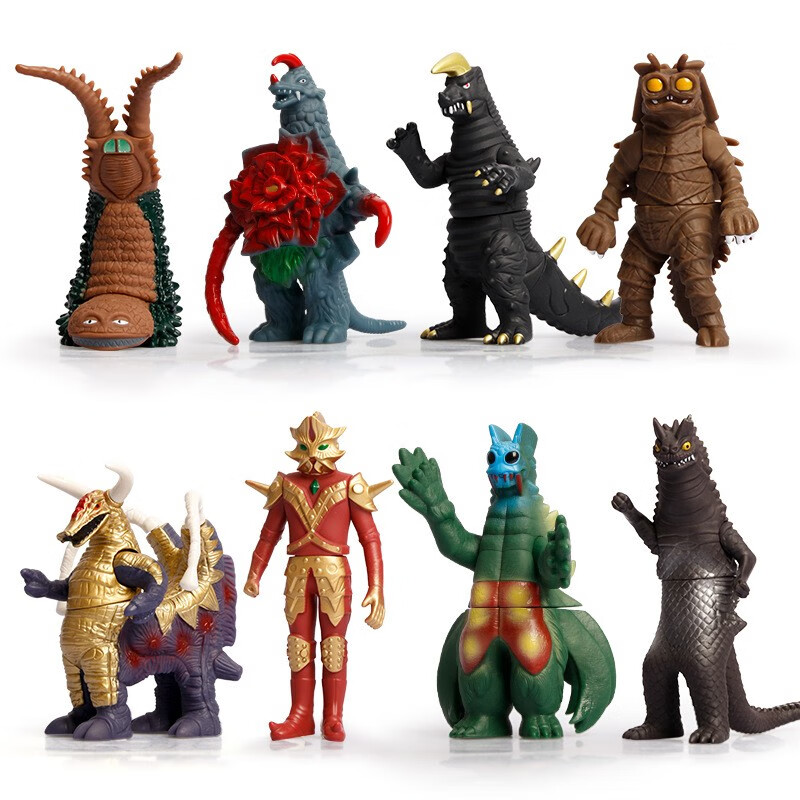 软胶人偶公仔高15厘米关节可动 儿童玩具男孩女孩生日礼物 雷德王