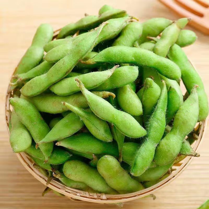 【京鲜达】新鲜毛豆荚带壳毛豆毛豆角大毛豆 净重3斤装【图片 价格