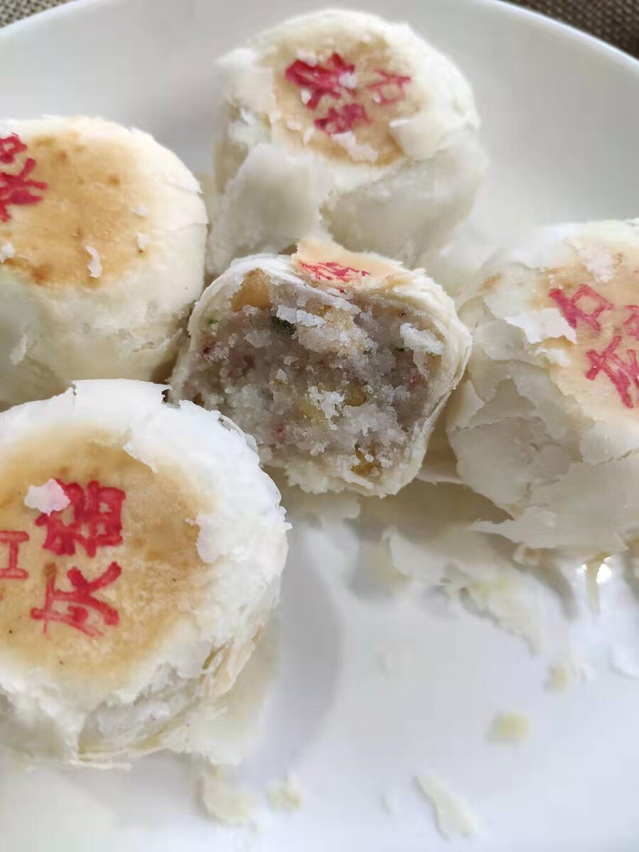 渭南石灰窑水晶饼陕西渭南特产健民食品厂正宗石灰窑传