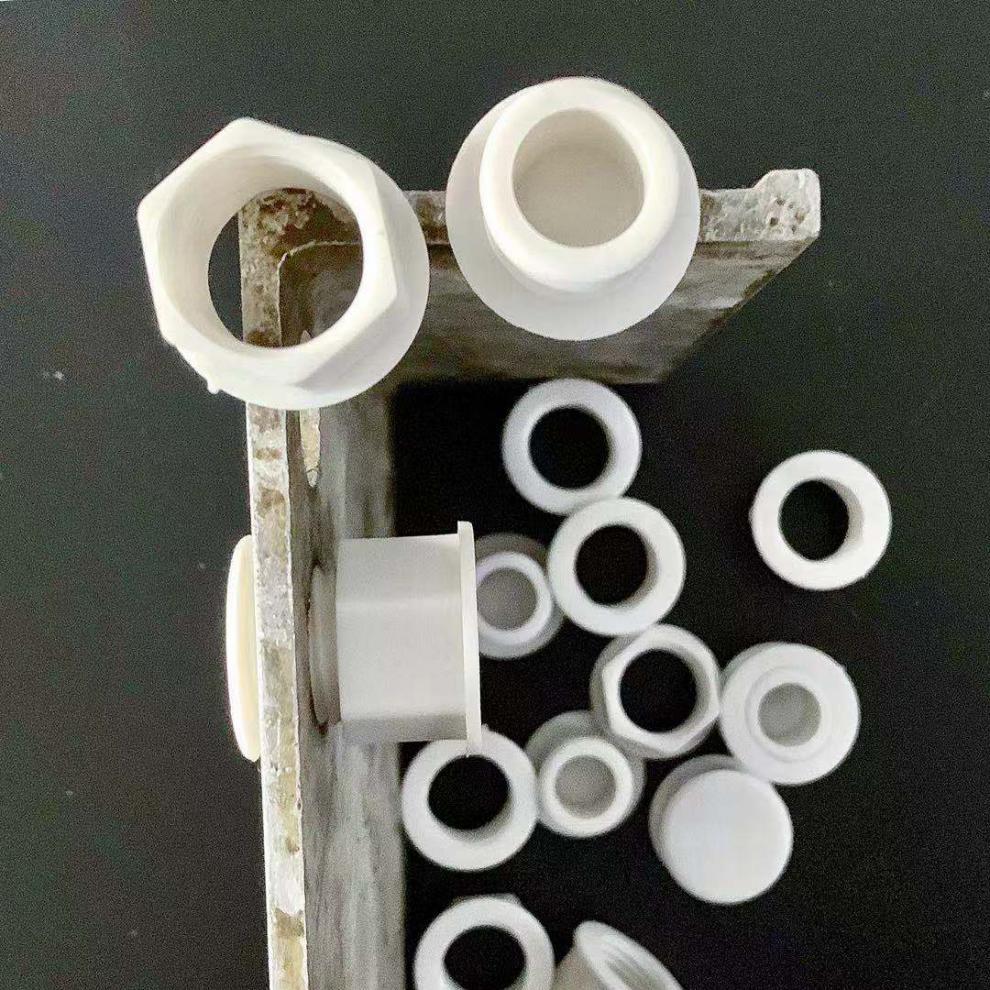 铝模堵孔胶塞建筑工地模板堵头18-25孔铝模专用工具板椭圆堵帽 500个