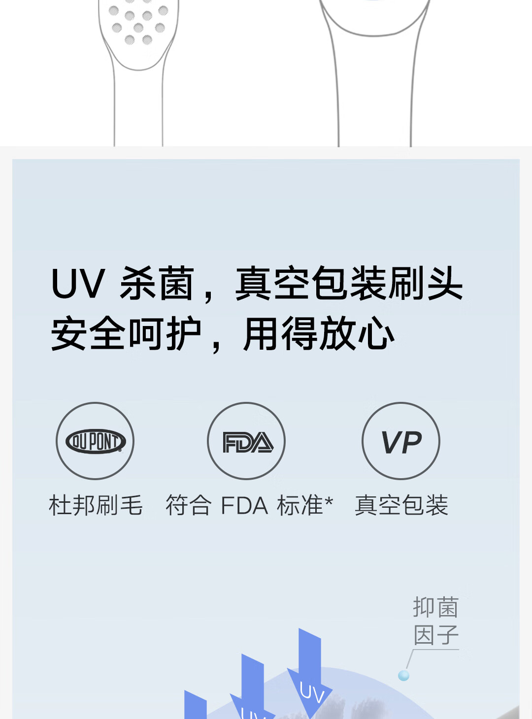小米电动牙刷t500米家声波全自动男女情侣学生充电刷牙送刷头 【尊享