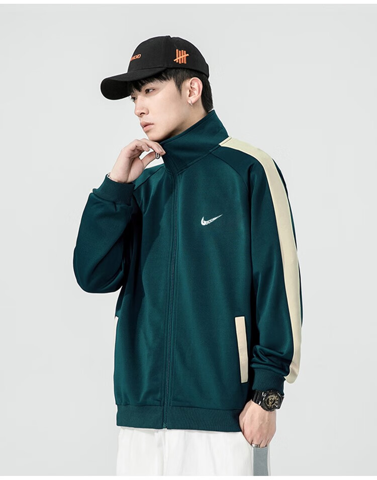 耐克nike潮牌官方男子休闲运动夹克新款立领棒球服开衫拉链外套男