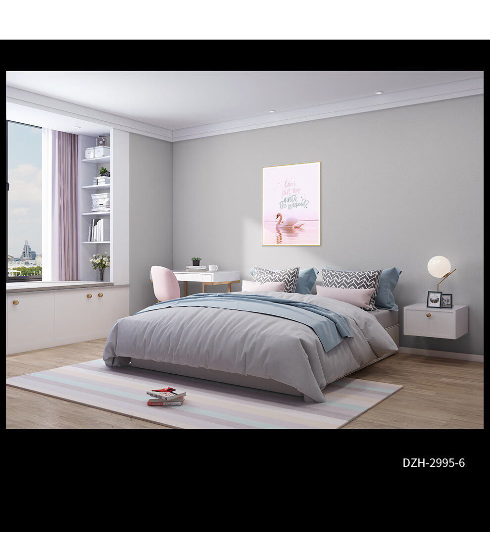 乐图美居letunome墙布无缝客厅卧室电视背景墙现代简约个性定制壁布