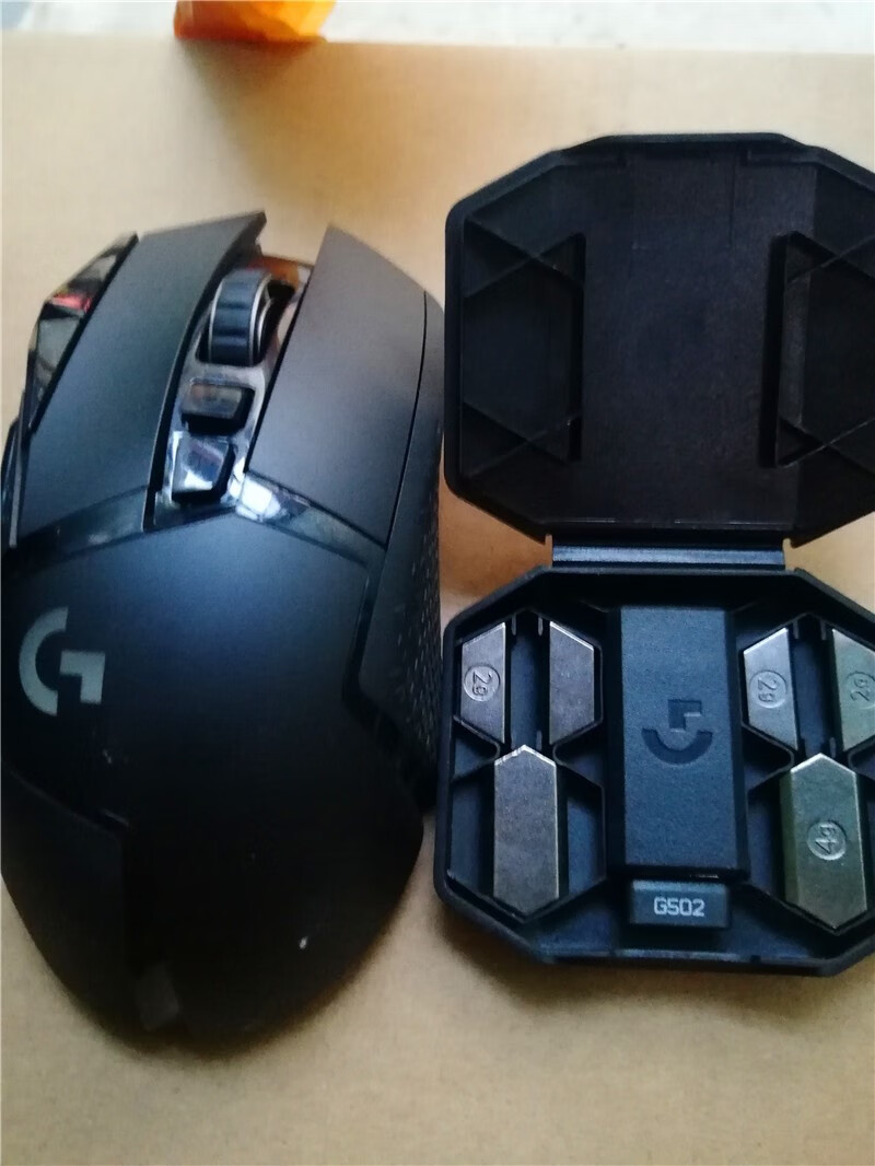 罗技(logitech) 罗技g502无线版游戏鼠标宏rgb电竞有线双模可充电