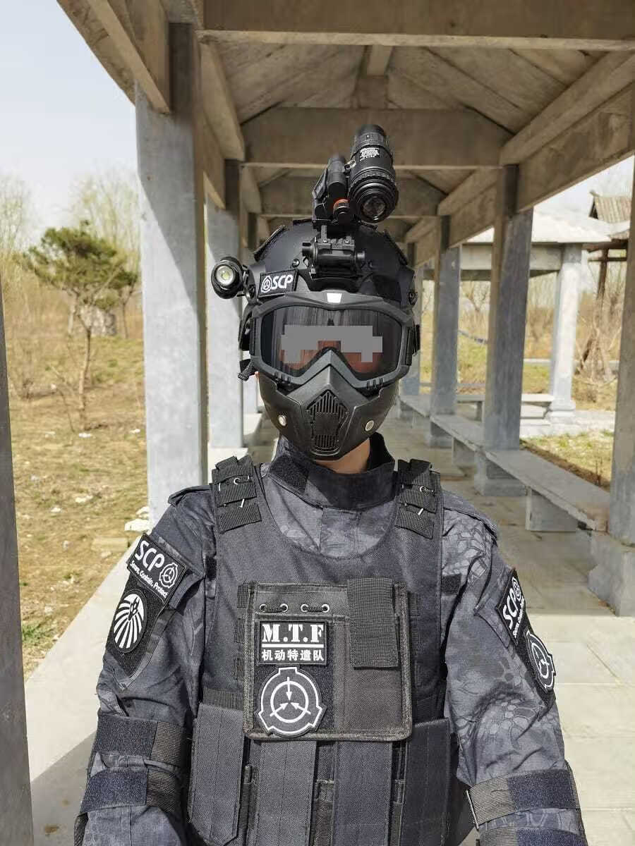 scp机动特遣队装备衣服儿童基金会cos玩具scp九尾狐特遣队scp装备周边