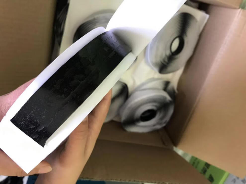 9501阻燃密封胶带胶条空调法兰烟道接口通风管道8501密封胶带 9501