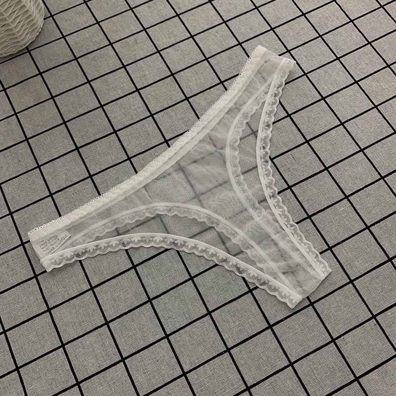 全透明丁字裤女性感诱惑火辣挑逗性惑低腰薄网纱透视性感情趣内衣丁字