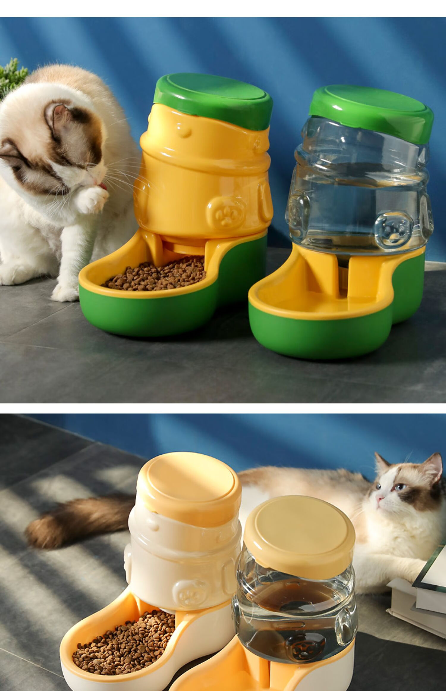 自动喂食器宠物猫狗狗饮水器猫咪饮水机自动续水瓶流动喝水神器组合