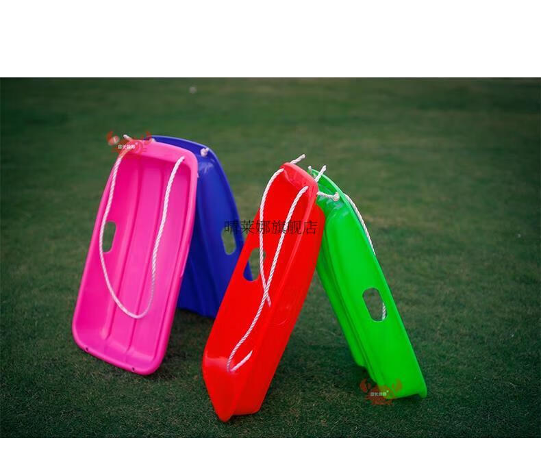 滑草垫玩雪工具滑雪板滑草板儿童划草垫小孩滑雪板爬犁雪橇滑沙板草坪