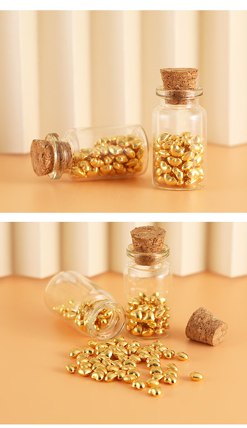 茱丽尔 足金au9999黄金金料金豆子小金豆一克大米金豆豆实心投资收藏