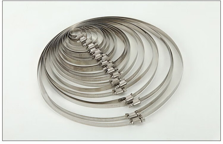 排气管卡环卡箍拧密封圈紧卡扣箍水管管抱卡箍固定抱箍管道加厚 118