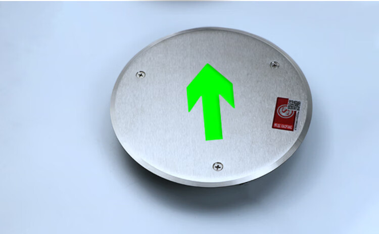 迈多多消防应急地埋灯220v地面疏散指示安全出口24v圆形方形诱导嵌入