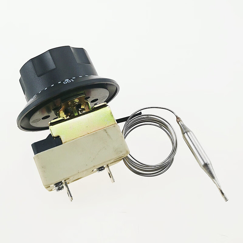 电饼铛用温控器50-300度油炸锅旋钮温控开关油炸炉电烤箱温度控制 白