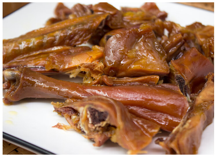 温州特产酱油鸡腊鸡酱油鸡晒鸡散装食品嚼香400克咸香