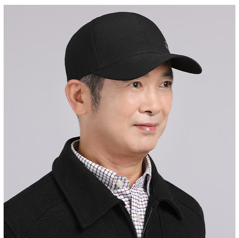 jeep吉普高档精品中老年帽子男士春秋天爸爸休闲棒球帽老年人户外