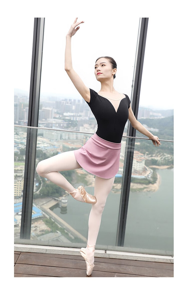 捡漏价高档品质芭蕾舞练功裙大人松紧腰半身裙教师舞蹈裙练功服女短裙