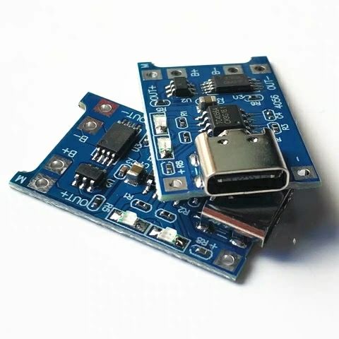 京选优品锂电池1a充放电过流一体保护板安卓microminitypec口可并联多