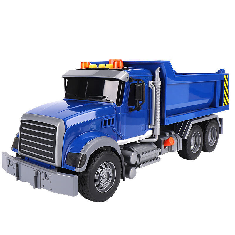 正版锦佳空气动力运输车灯光音乐超大号翻斗车货车儿童卡车工程车空气