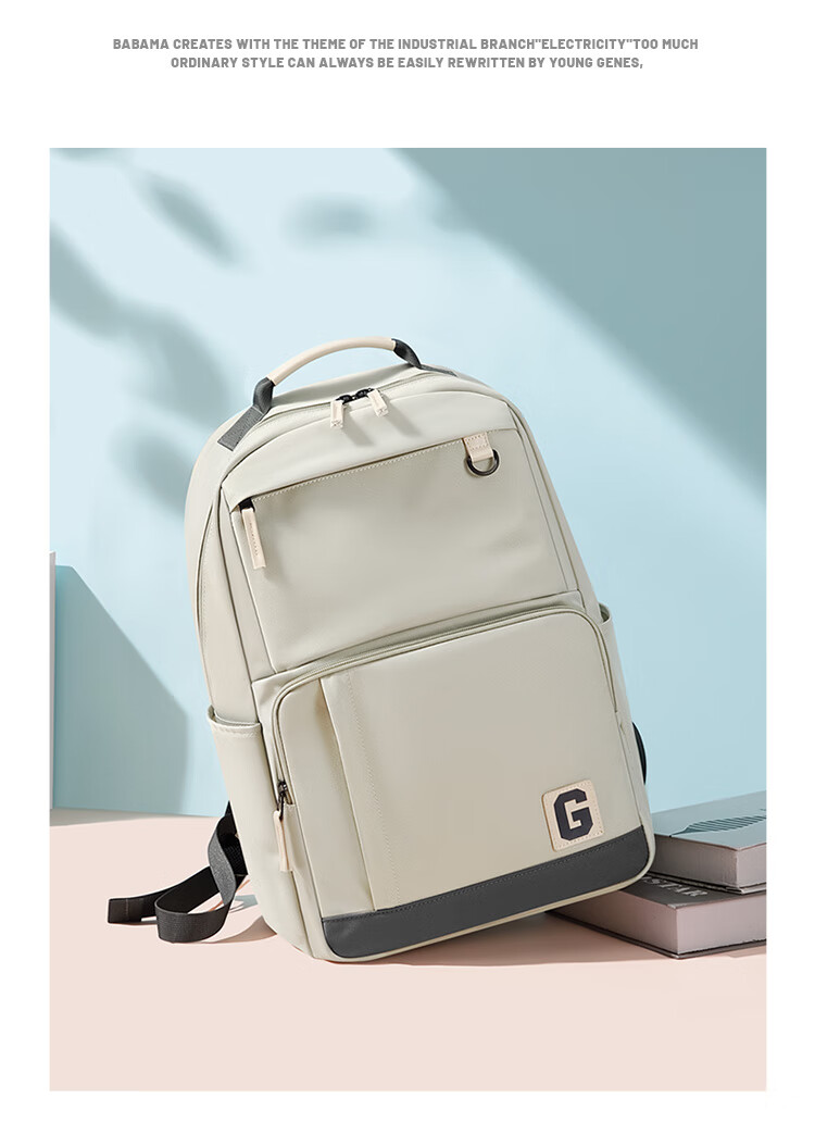 GOLF Backpack for Middle School, High School And College Students, Men's And Women's Shoulder Bag, 15.6-Inch Laptop Bag 34