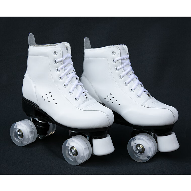 迪卡侬(decathlon) 新款双排溜冰鞋儿童四轮滑鞋成年男女旱冰鞋双排