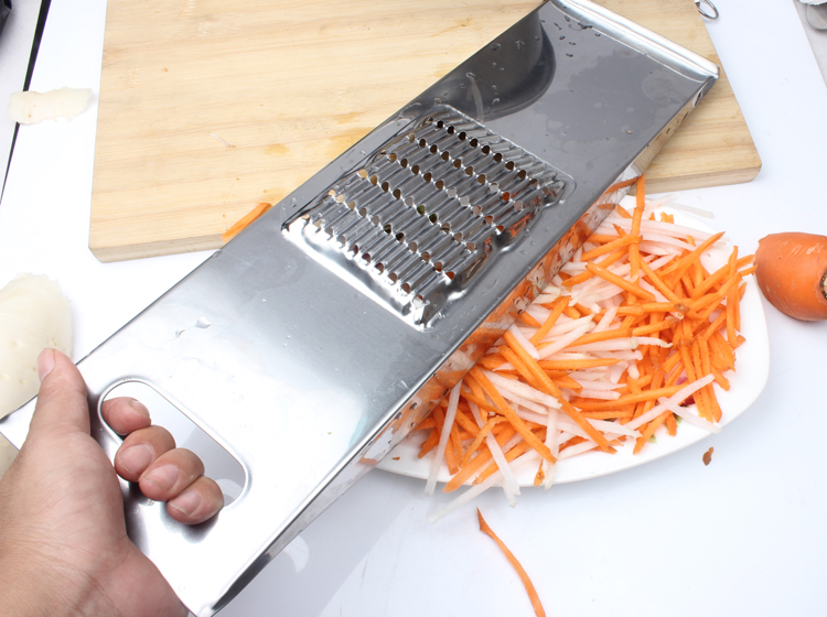 萝卜丝刨丝器土豆黄瓜擦丝刨丝器家用商用切丝板不锈钢蔬菜擦插丝小号