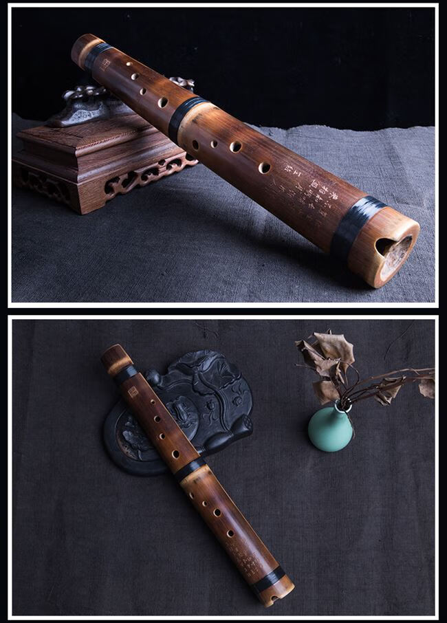 竹埙九孔殒10孔陨十专业演奏收藏民族乐器古风男女efg 九孔竹埙精品g