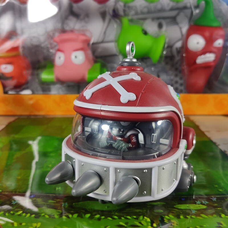 植物大战僵尸手办 植物大战僵尸玩具机甲橄榄球僵尸对战僵王博士模型2