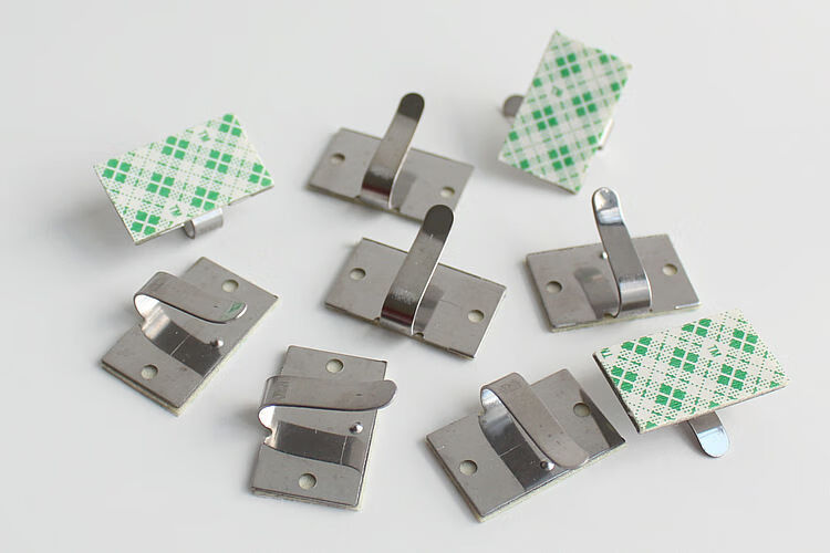 插线板固定器墙上自粘式灯带卡扣固定卡线卡免钉网线整理排线 10个装 